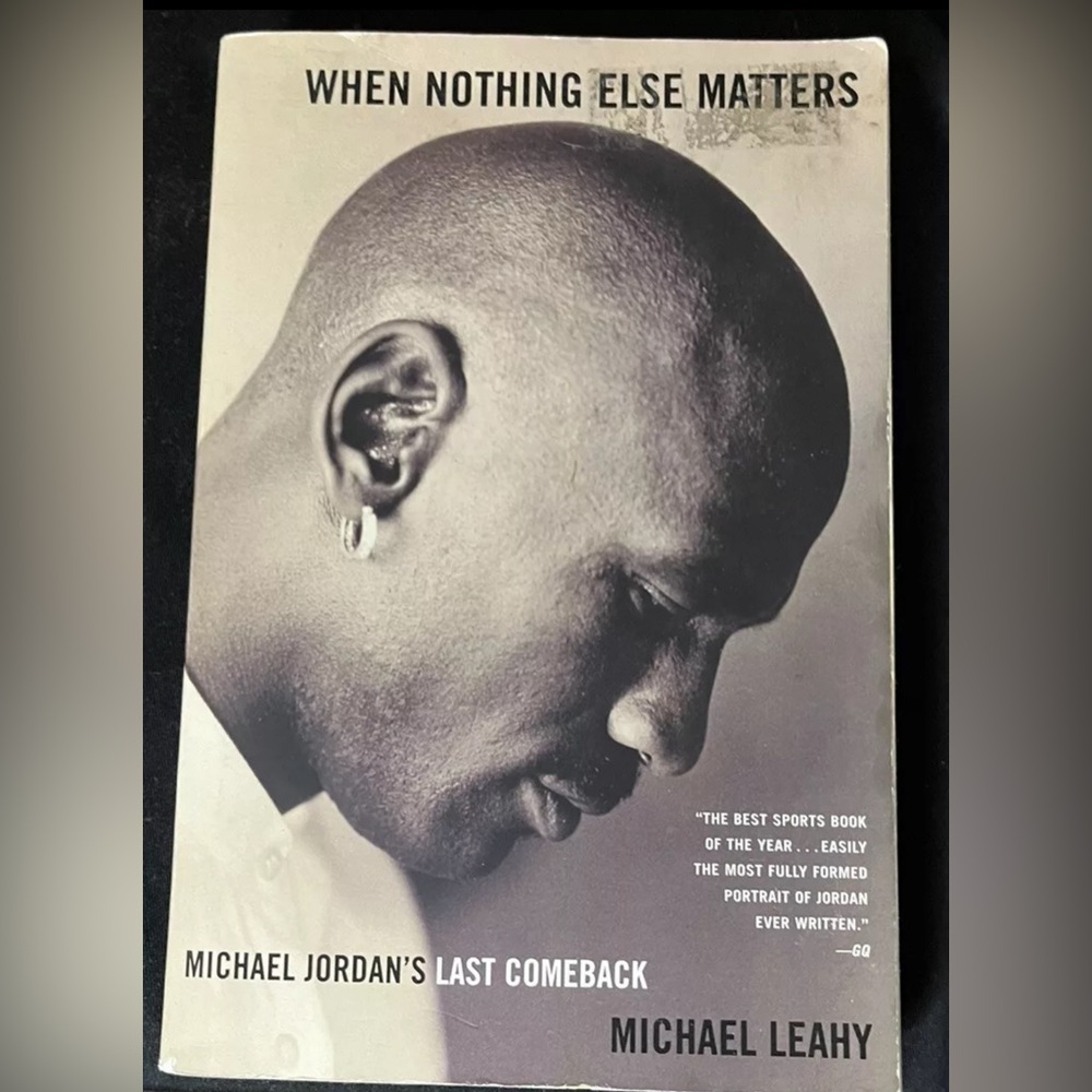 Vintage 90s Michael Jordan Book “When Nothing Else Matters”